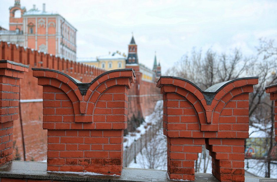 Московский Кремль ласточкин хвост