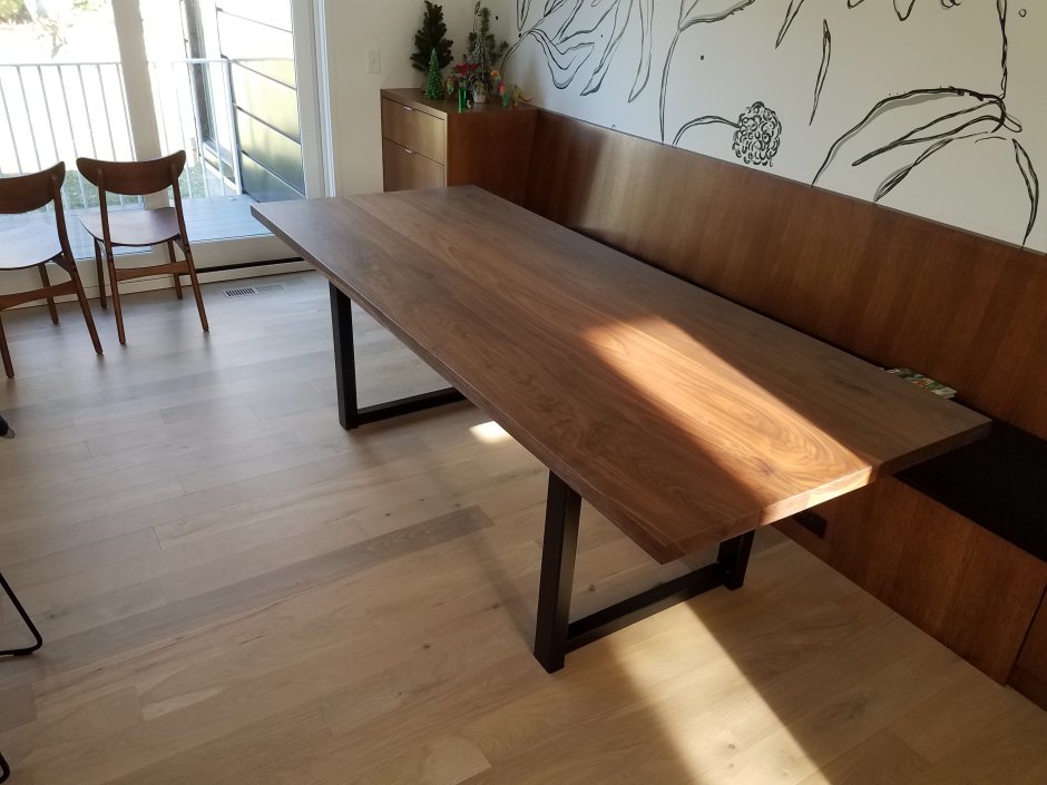 Walnut Telecaster formerly a Dining Table