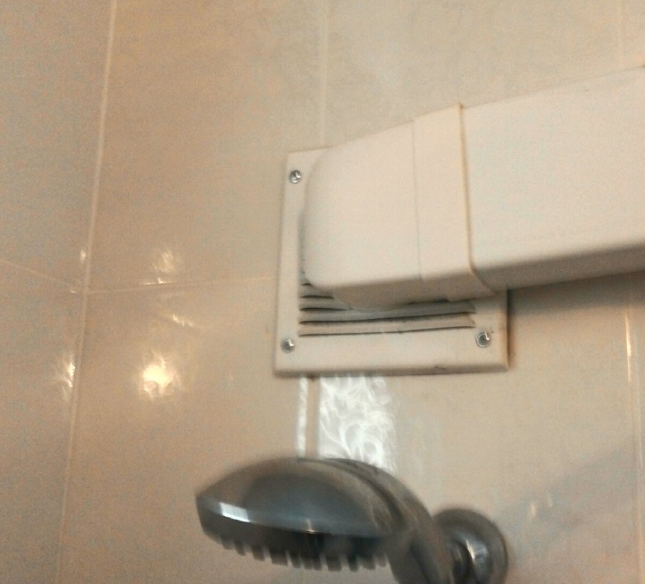 Воздуховод для ванной и туалета
