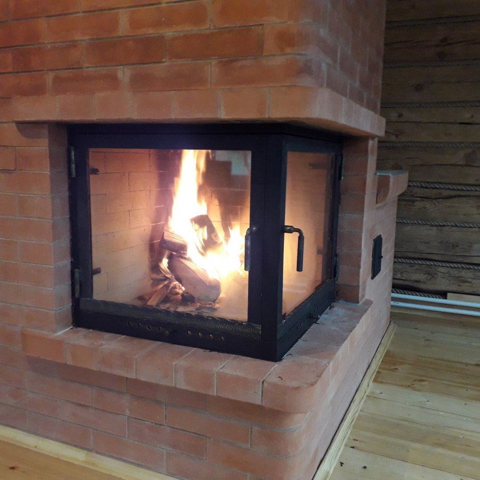 Дверца robax12 с жаростойким стеклом для печи Теплодар