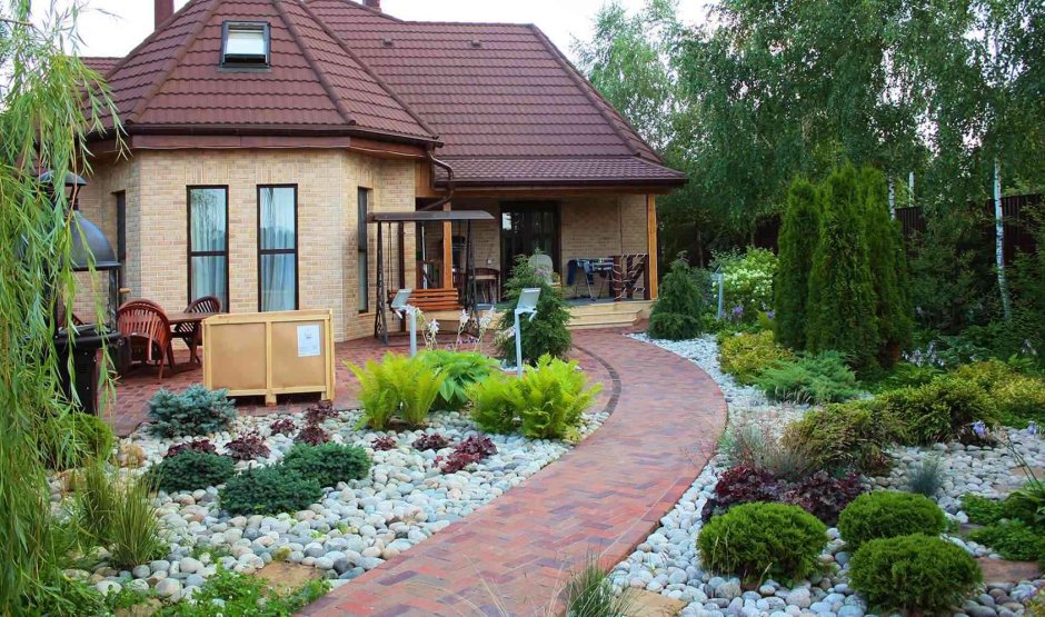 Ландшафт участка 6 соток