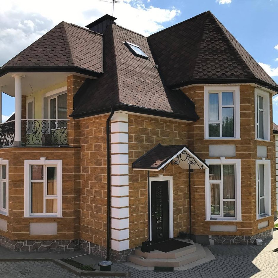 Гибкий камень для фасада