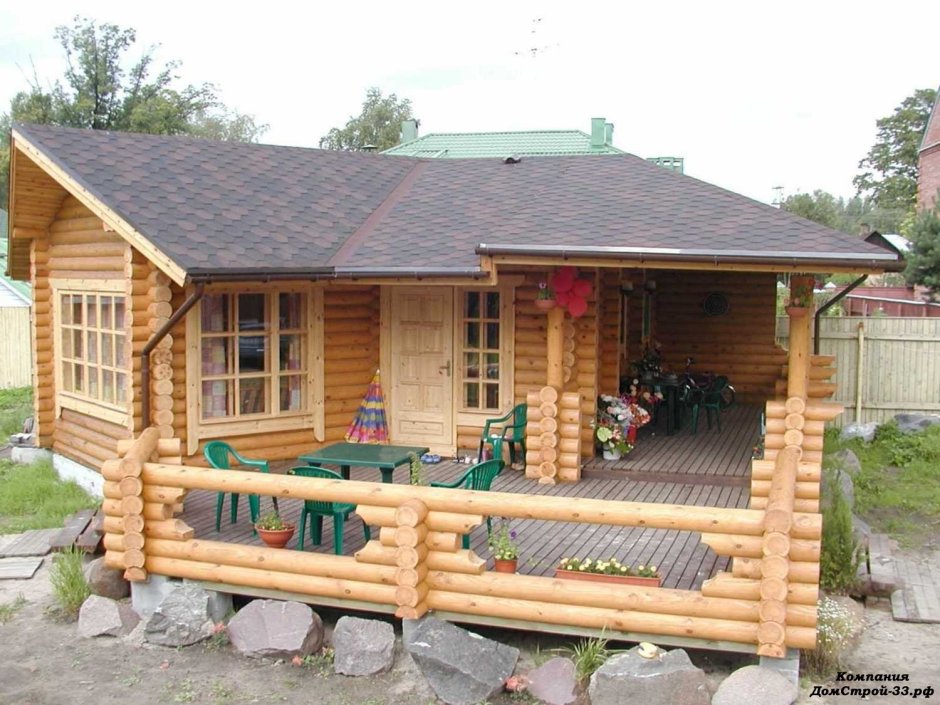 Дача с баней и беседкой