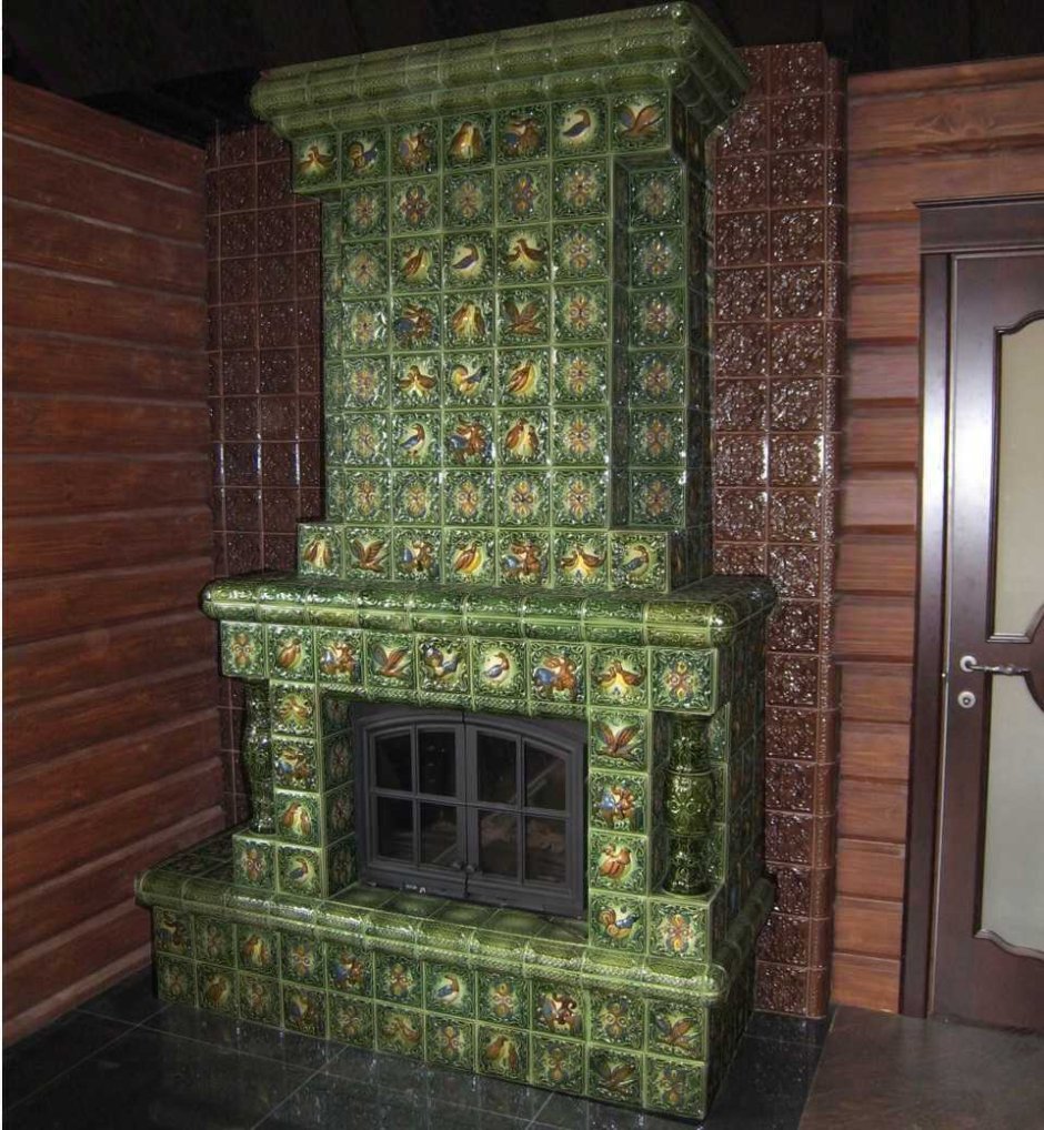 Изразцовая печь б.я. Лисовский