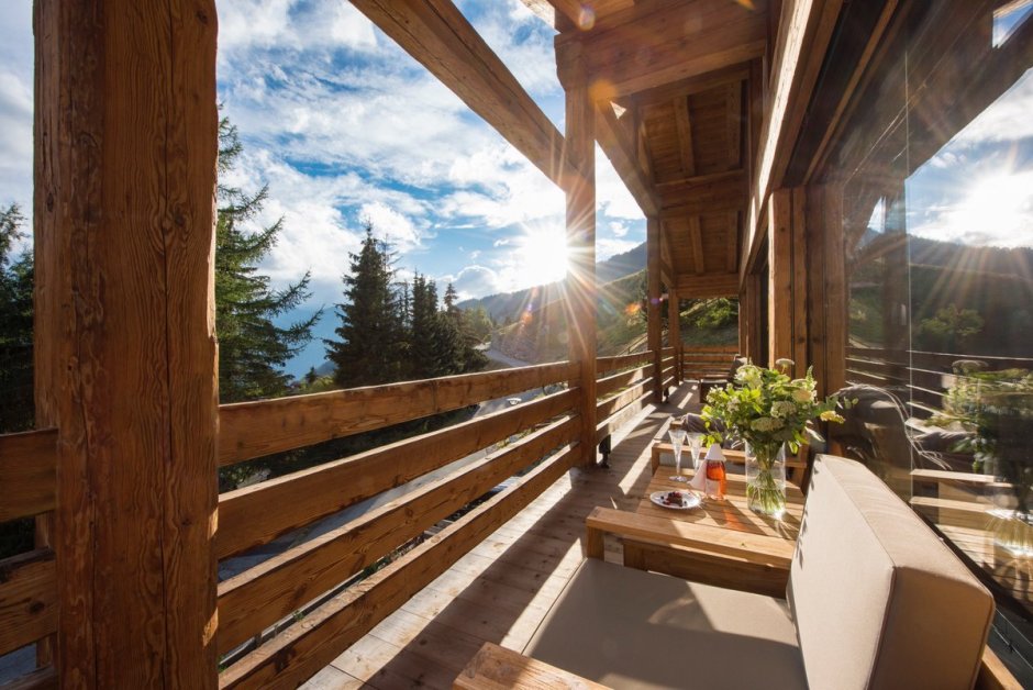 Chalet in Switzerland балкон