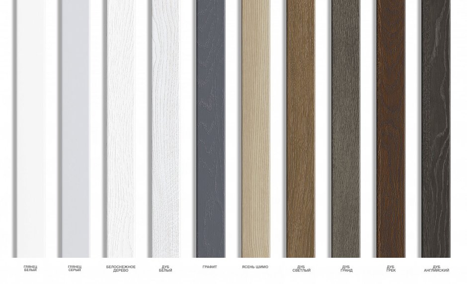 Декоративные рейки profil Doors