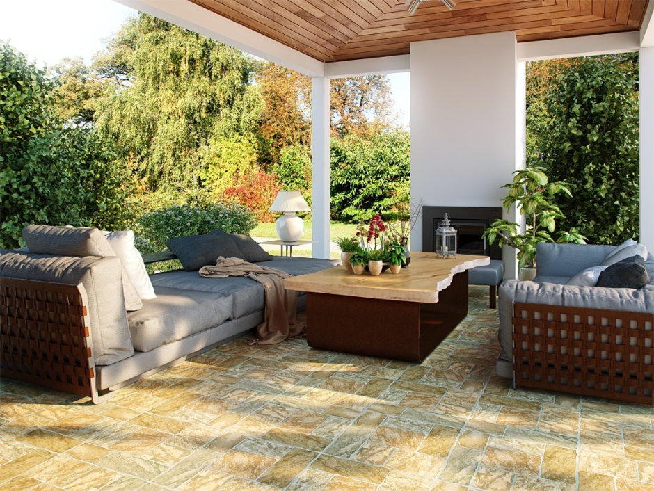 Керамогранит Grasaro Pave Style Brown