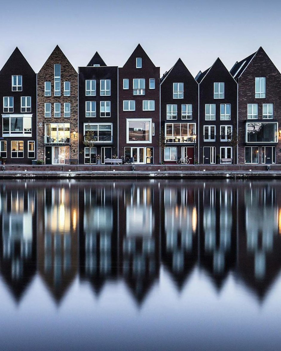 Фасады Амстердама