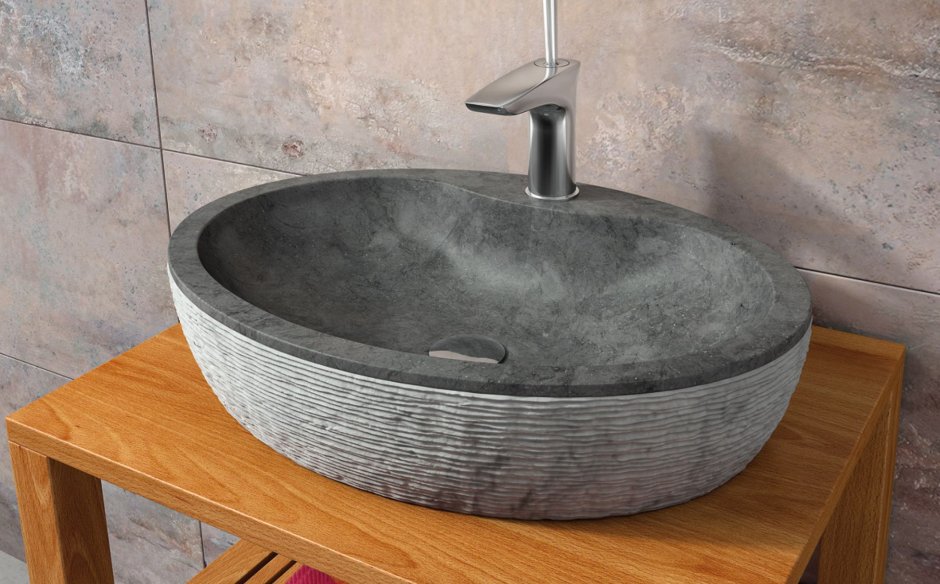 Раковина Bathco barros Cement 550 x 400 x 120