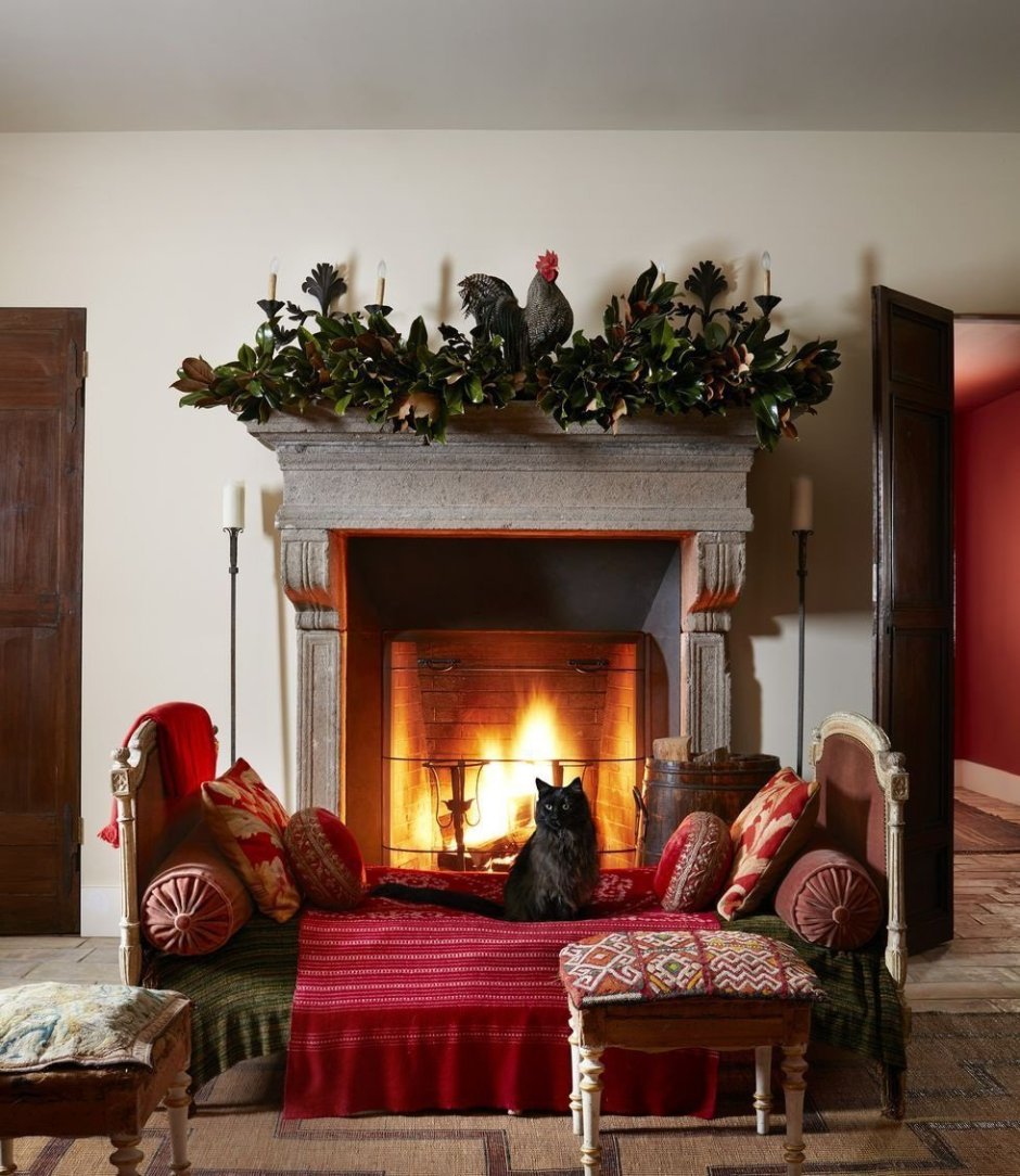 Уютный камин