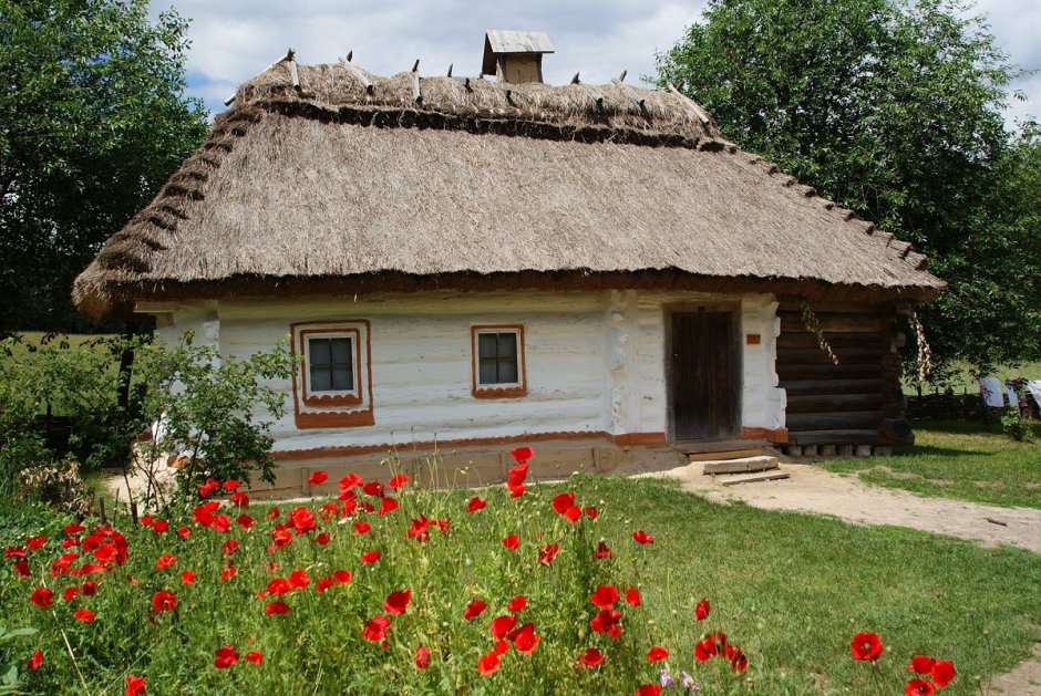 Мазанка жилище украинцев