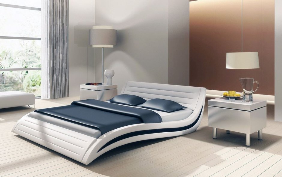 Необычные кровати двуспальные