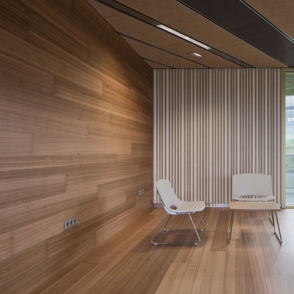 Шпонированные панели Wallhof Wood "тик"