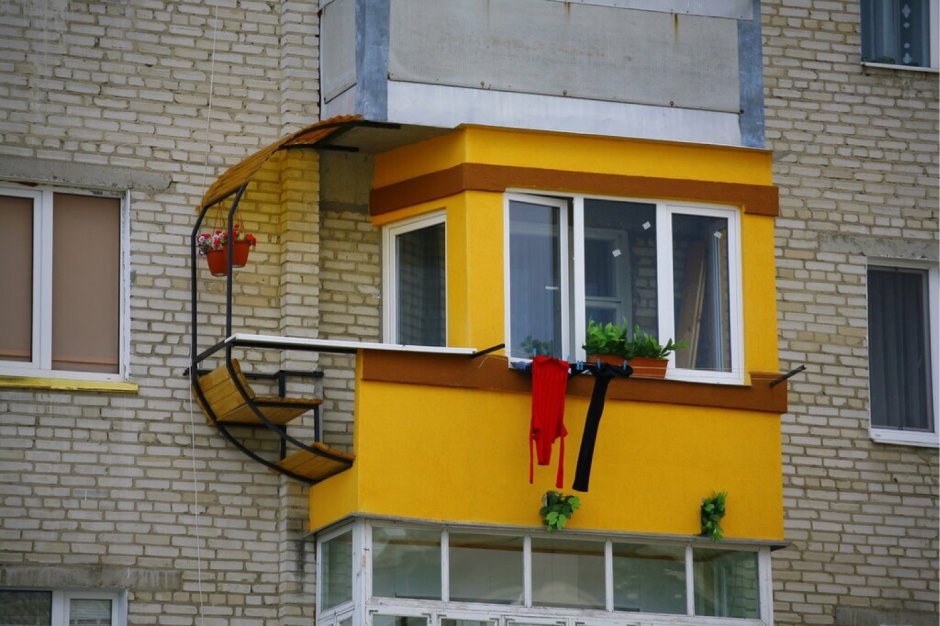 Прикольный балкон