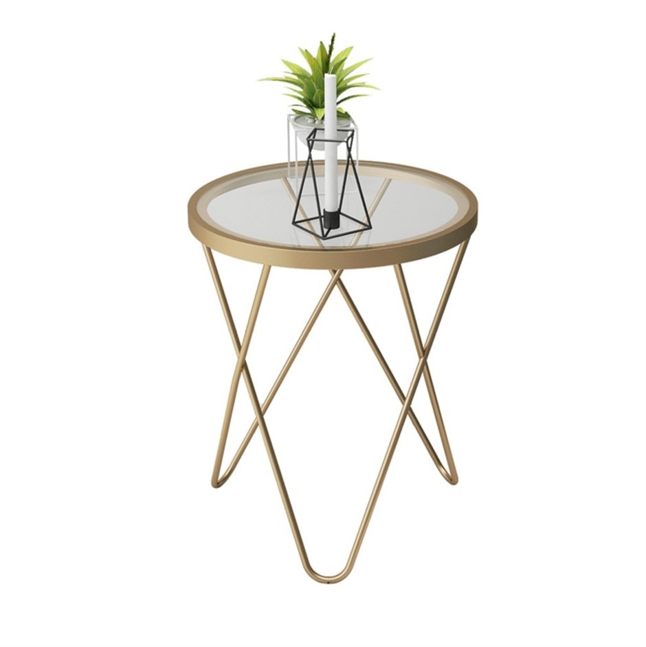 Кофейный столик Gilbert Side Table Gold