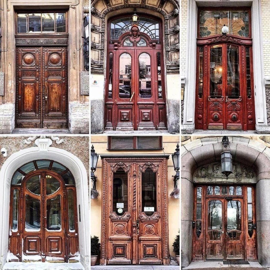 Старинные двери Петербурга