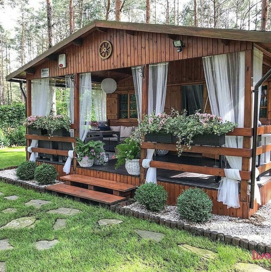 Веранда на даче