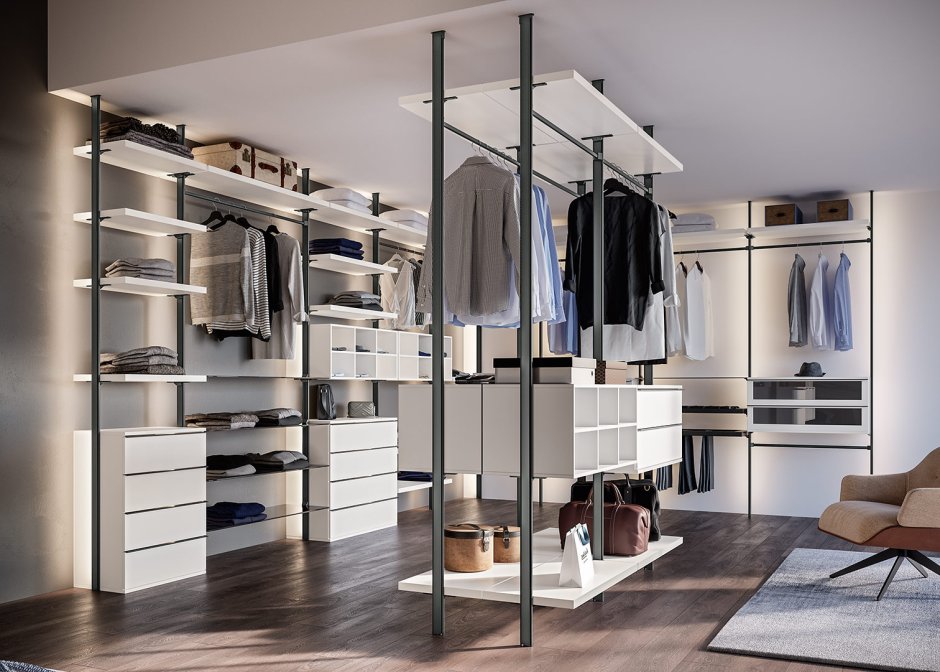 Minotti Collezioni cabine armadio гардеробная