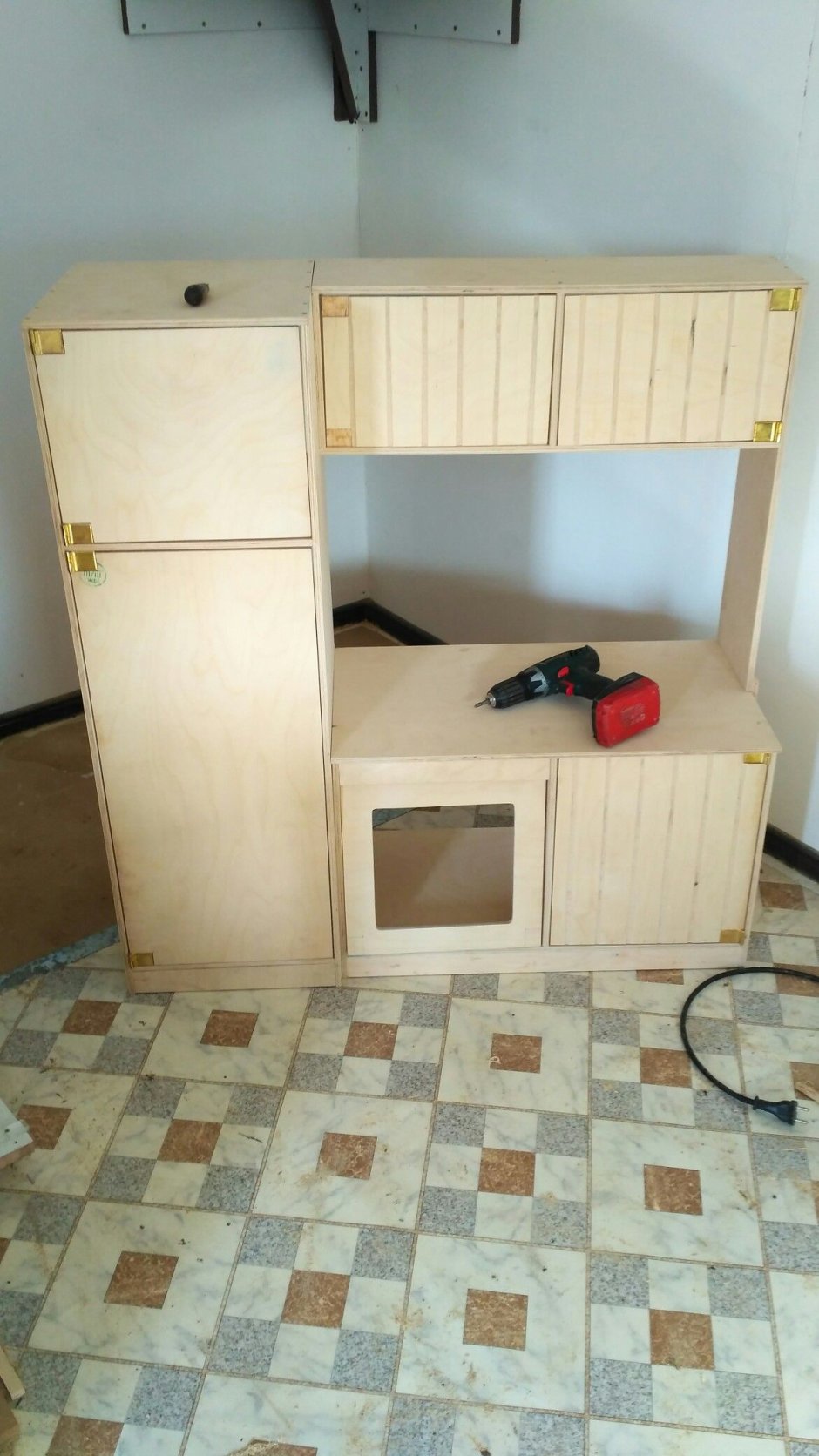 Детские кухни из фанеры