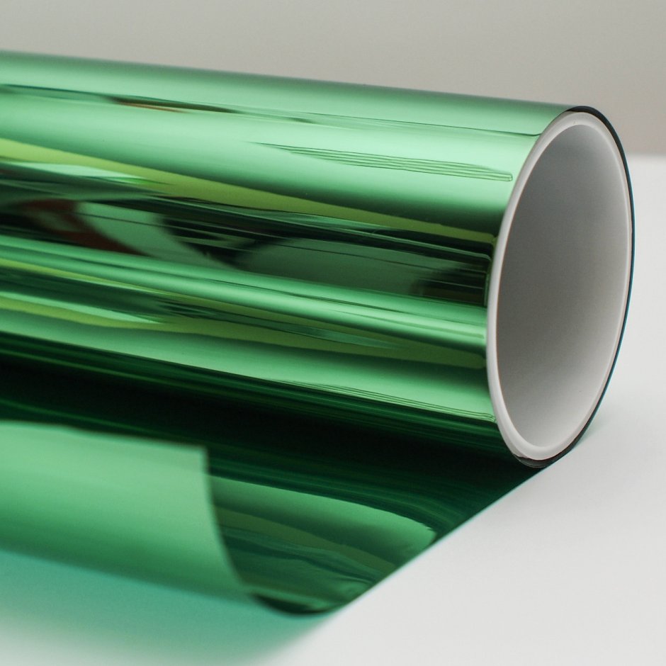 Зеркальная пленка для окон Spectrum r Green 15