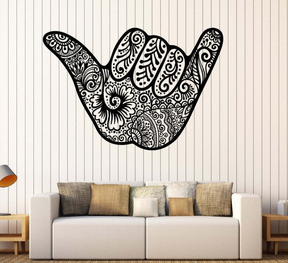 Дизайнерские картины 400*400 Шака