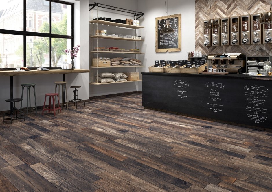 Rondine керамогранит Inwood Black 15x100