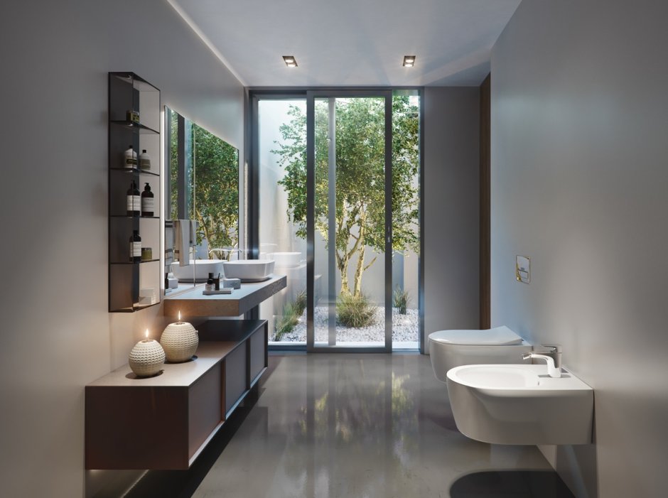 Современная ванная Modern Bathroom
