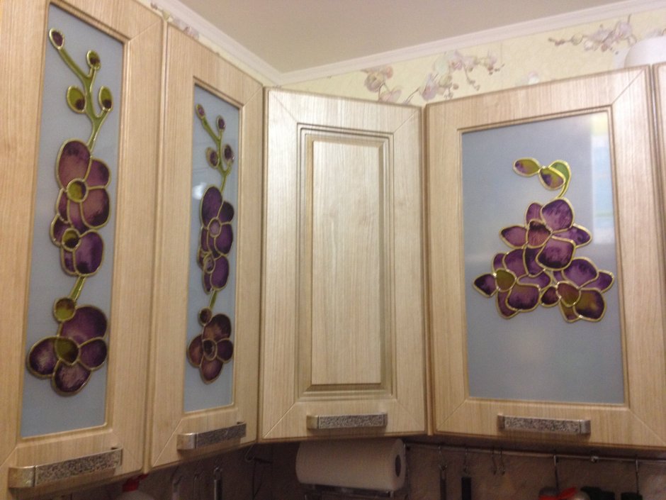 Украшение кухонных фасадов