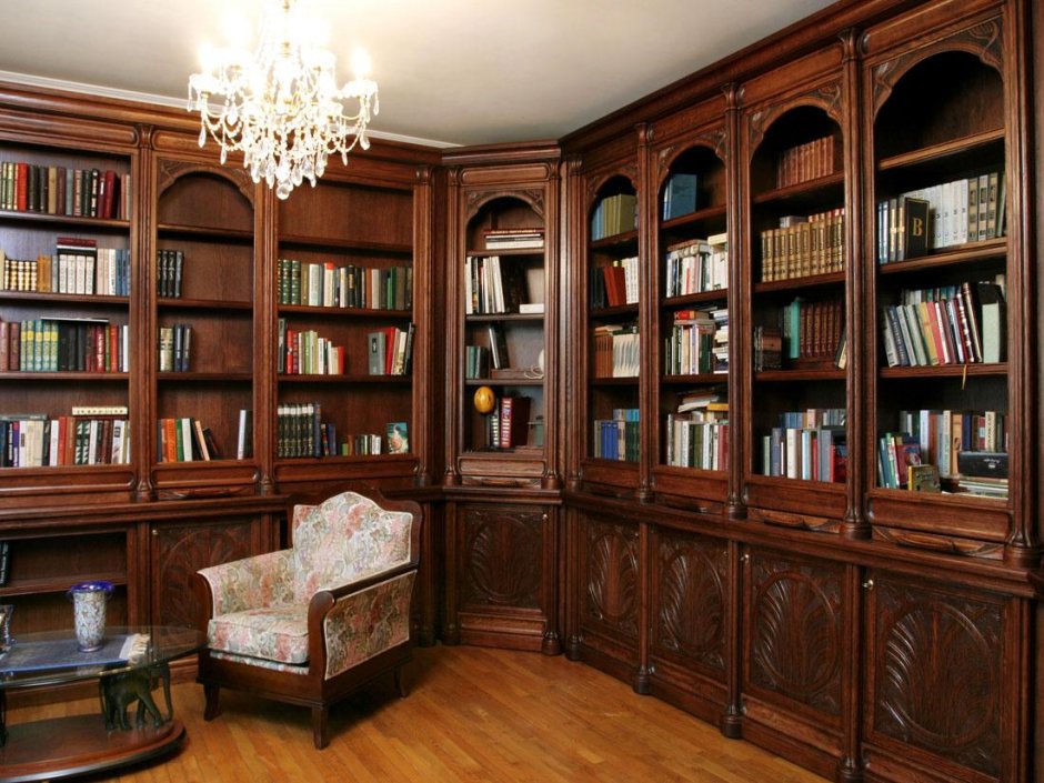 Книжный шкаф библиотека