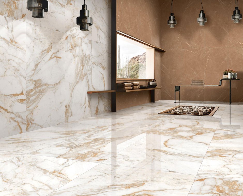 Керамогранит laparet Calacatta Oro золотой