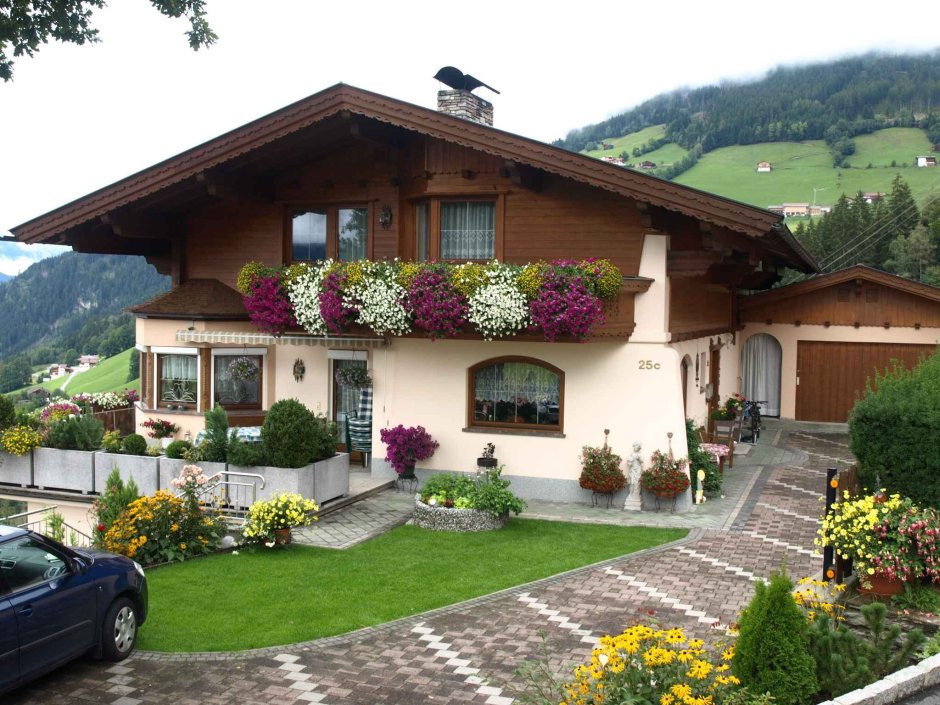 Тирольский дом одноэтажный Австрия