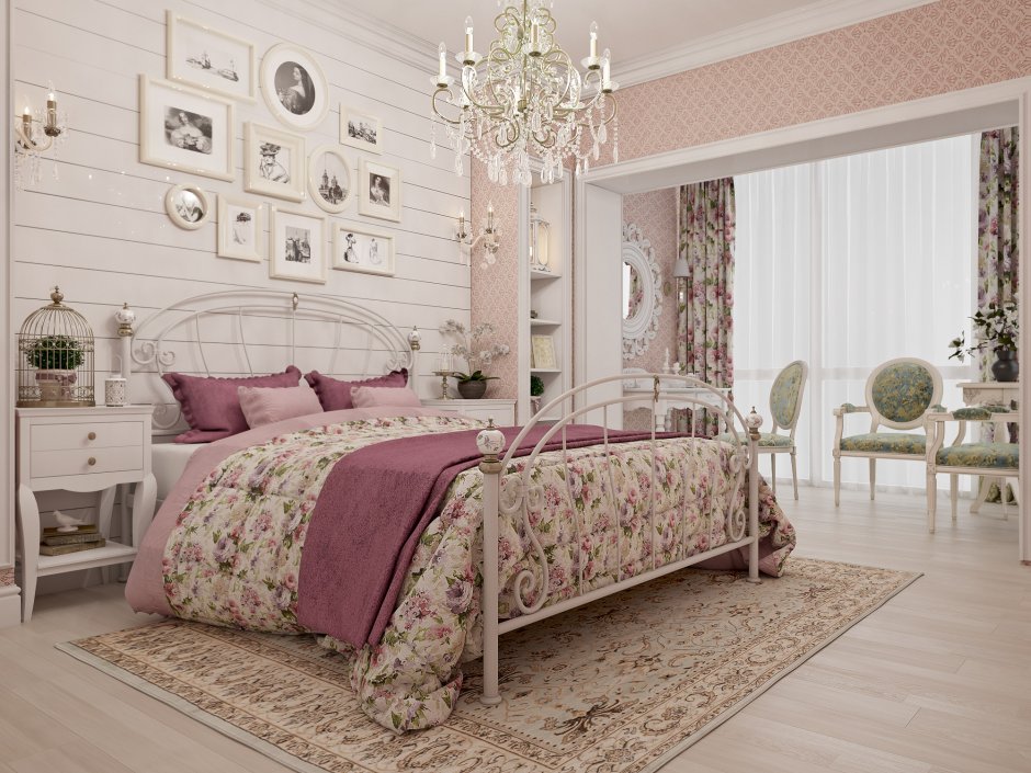 Спальня в прованском стиле