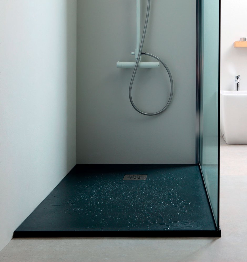 Поддон для душа черный 120х90 RGW