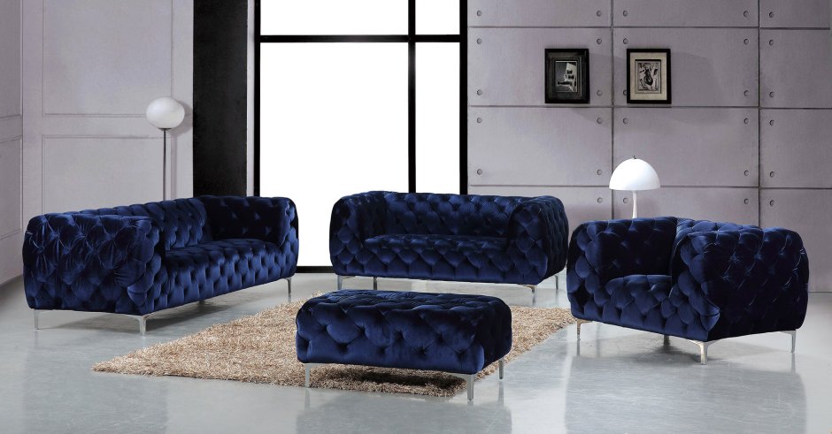 Arabella Velvet Sofa Meridian Furniture