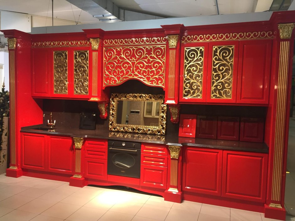 Кухонный гарнитур в исламском стиле