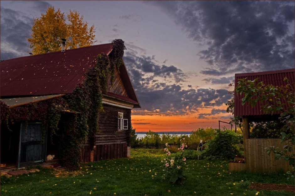 Деревенский домик