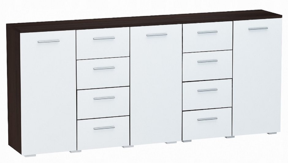 Комод «топ-32», венге, 160х49х86 см