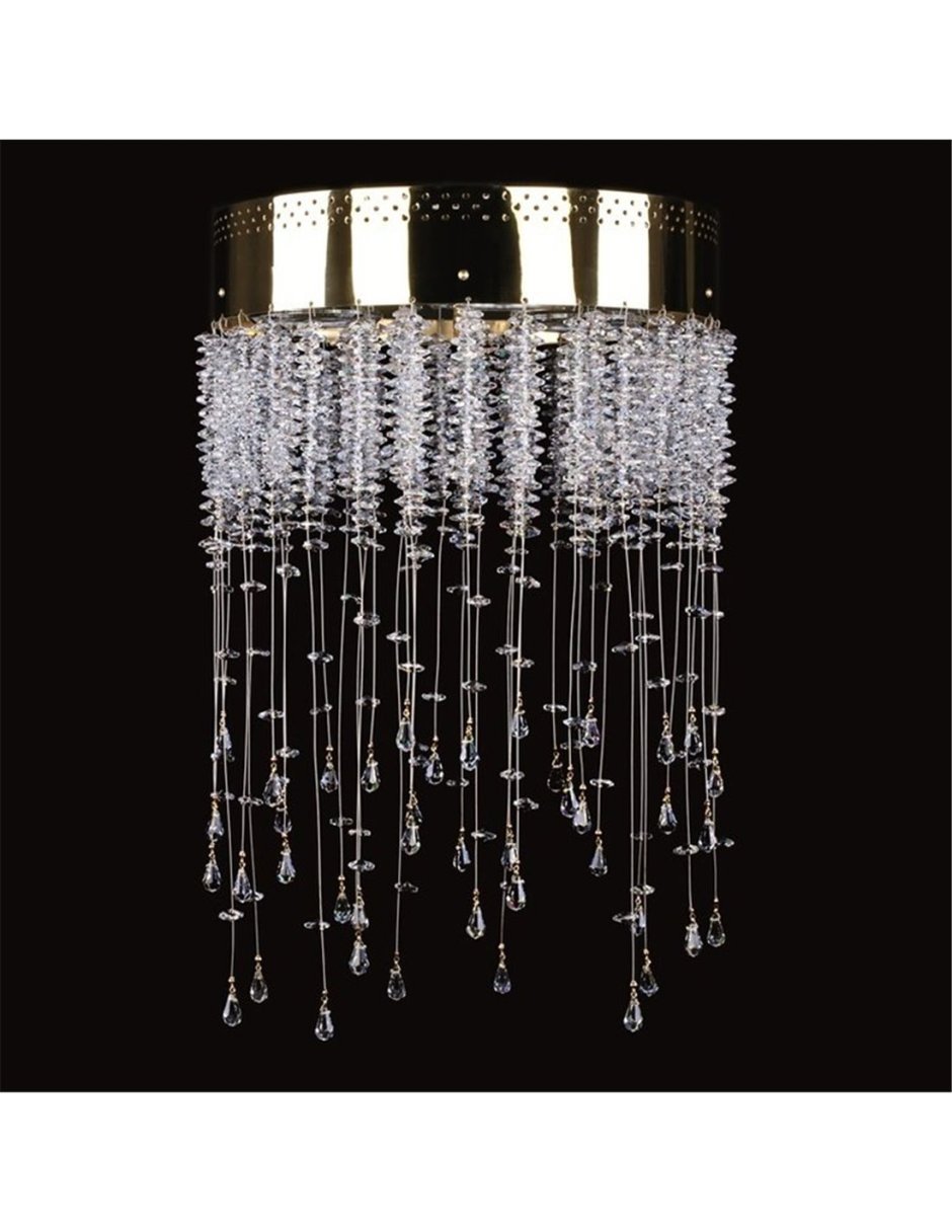 Art Glass Leandra 250x450 Nickel, 210 Вт