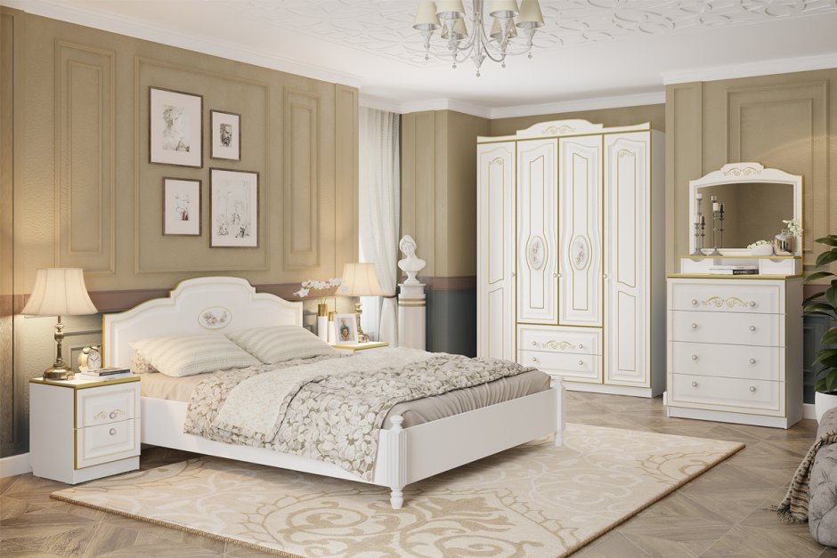 Кровать 1600 Диана Голд