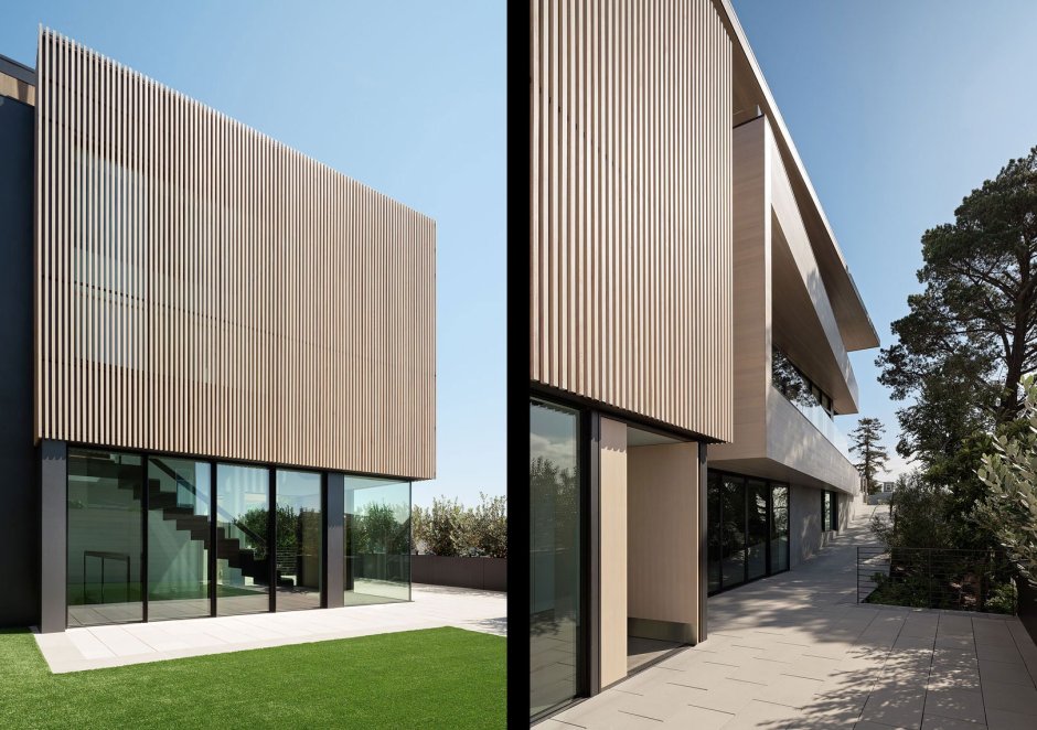 Фасадные ламели Alumwood