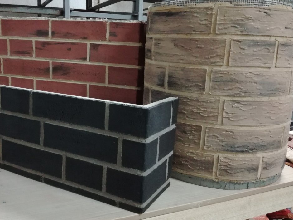 Система облицовочного гибкого кирпича «New Brick»