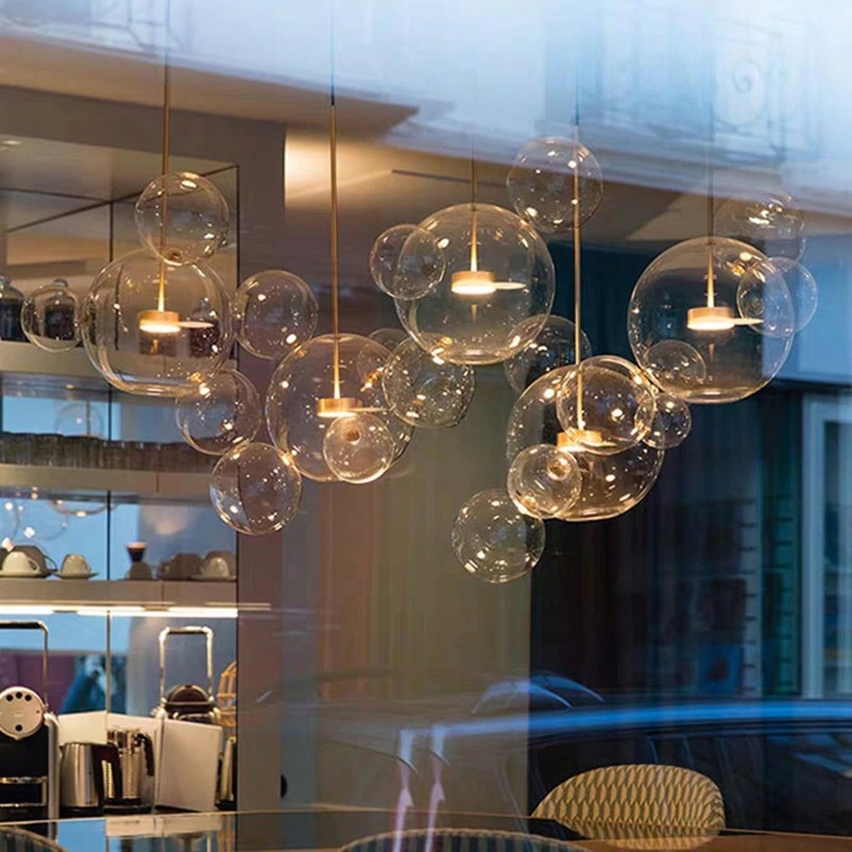 Люстра Glass Bubble Chandelier