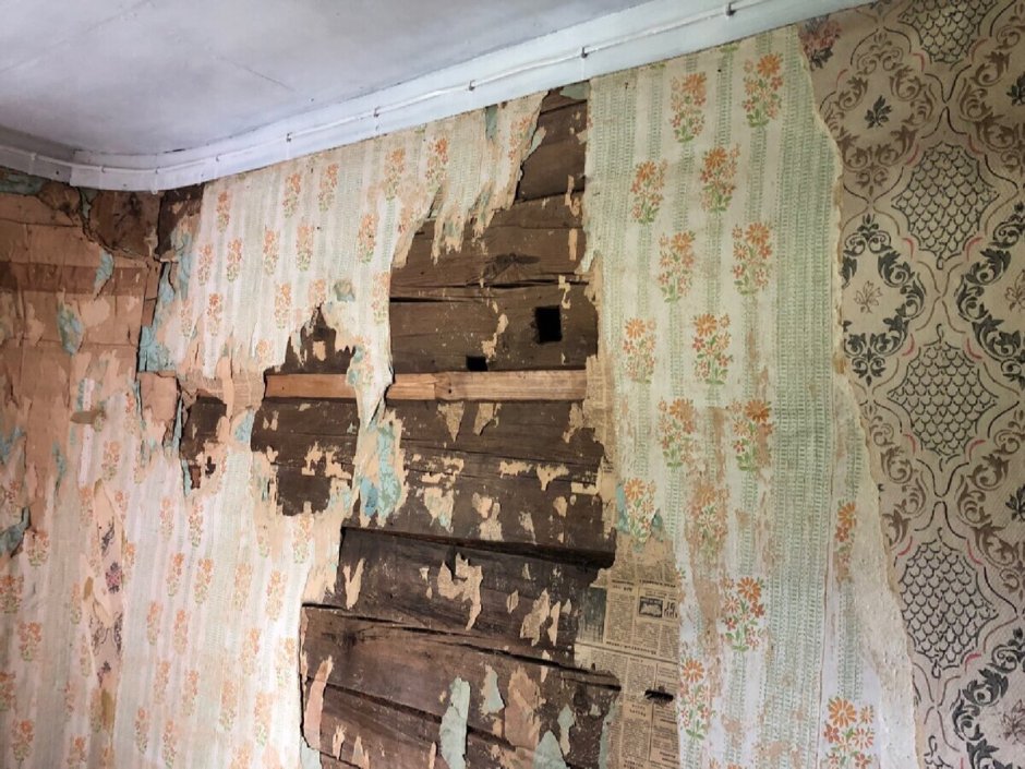 Старинные стены домов