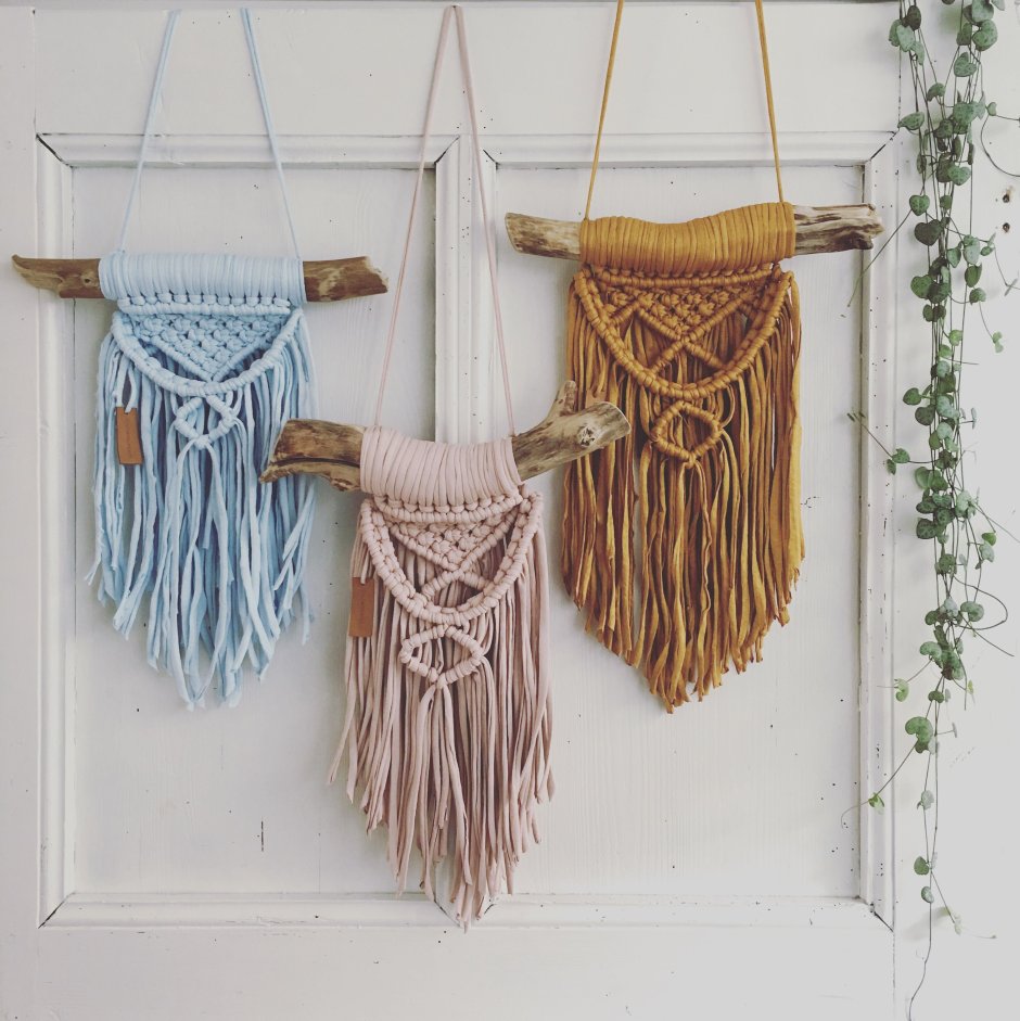 Macrame Wall Hanging штора МК
