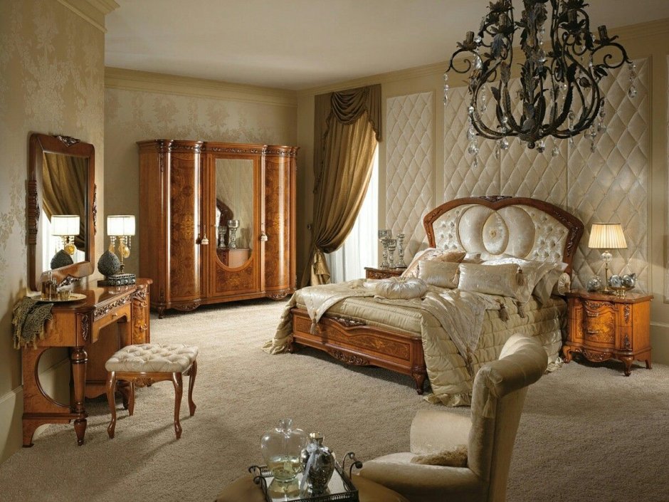 Мебель для спальни в итальянском стиле