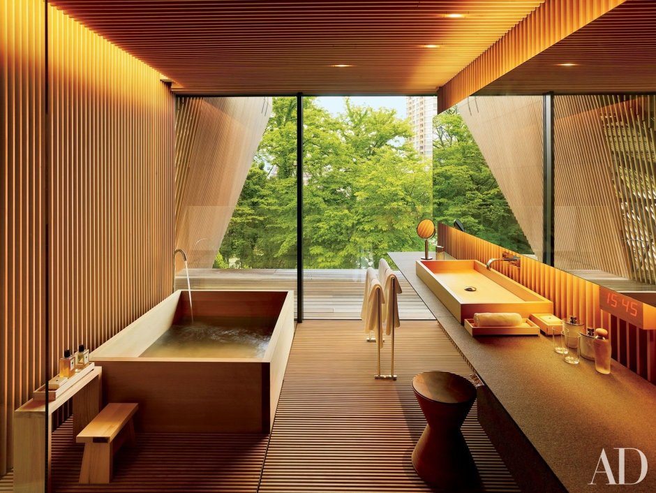 Традиционная японская ванная