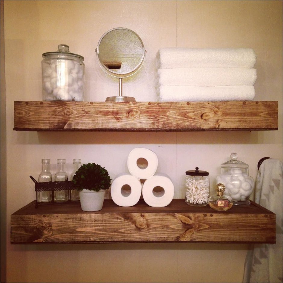 Shelves for Bathroom Gunter Wooden v2 купить