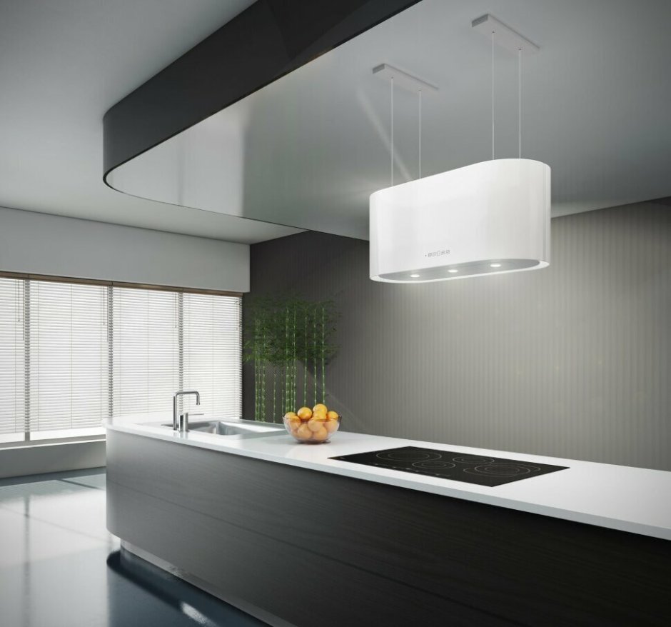 Островная вытяжка » Exiteq ex-1206 White
