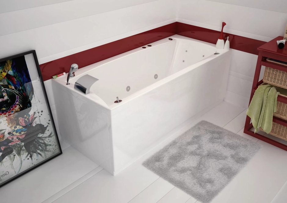 Акриловая ванна Aquanet Bright 170x75