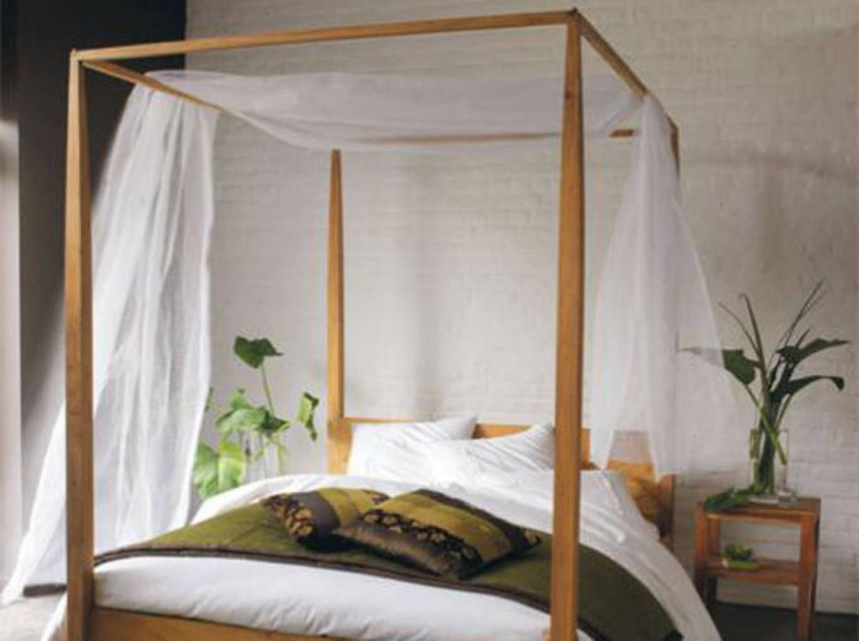 Кровать с балдахином ikea Veranda